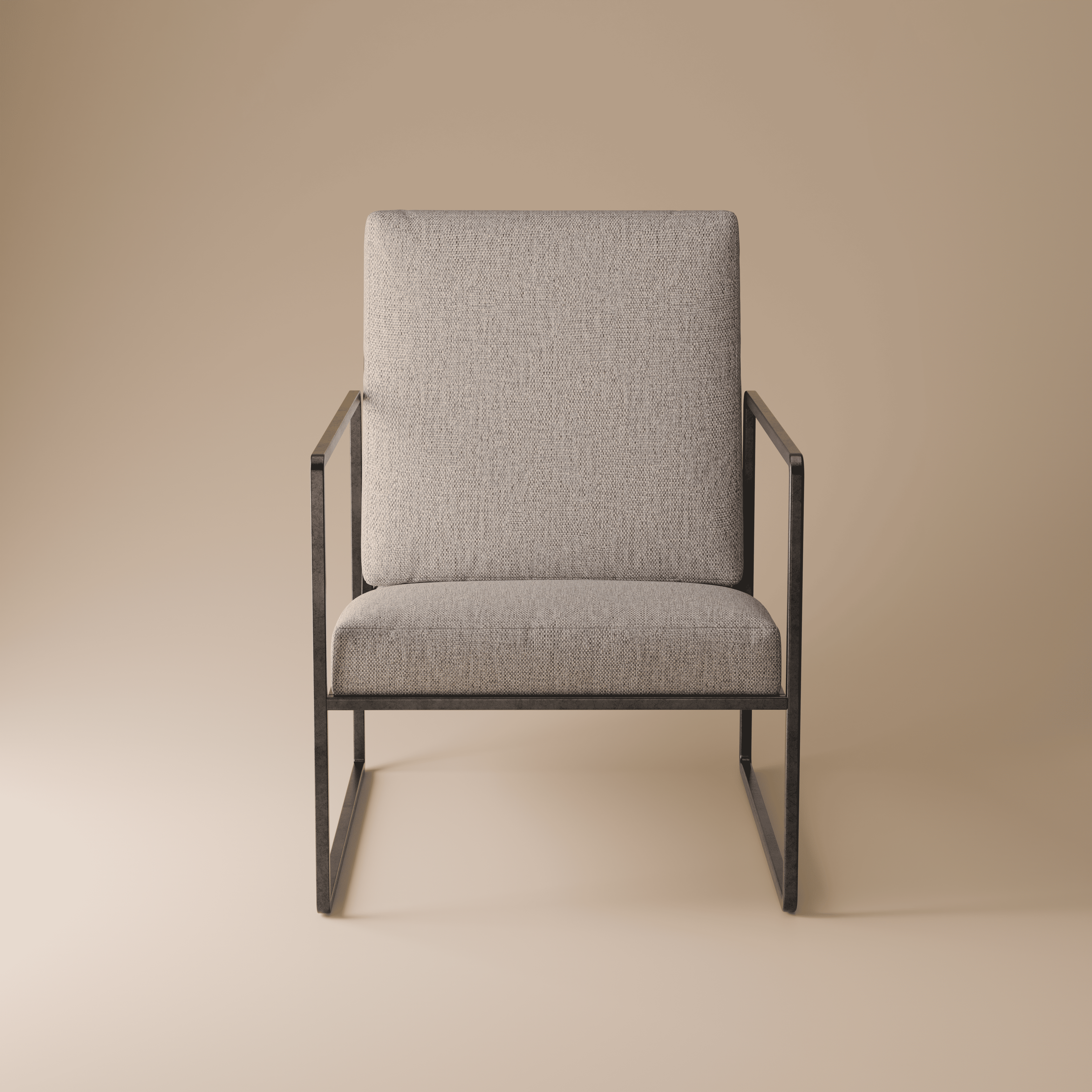 Metal Accent Chair