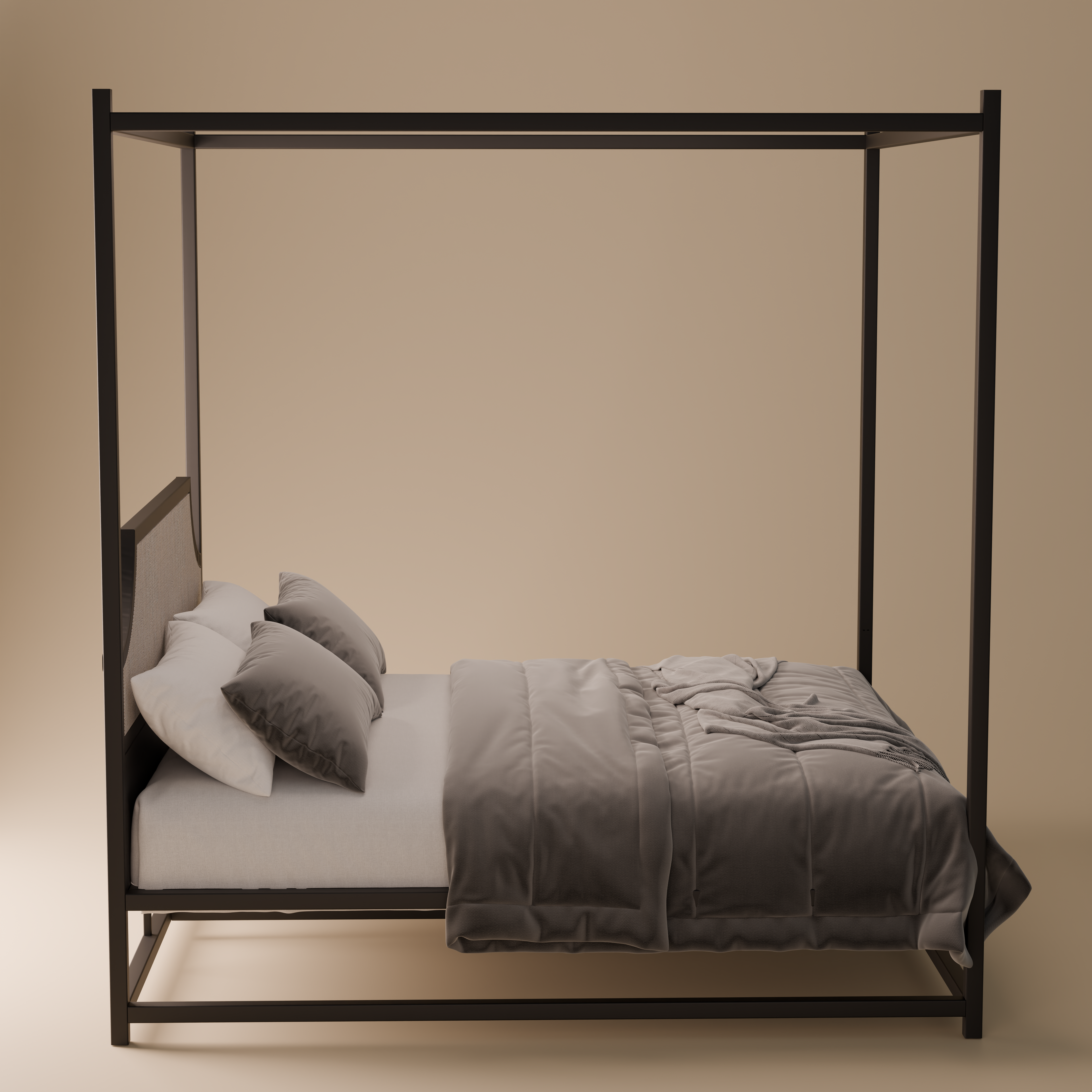 Metal Canopy Bed