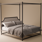 Metal Canopy Bed