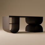 Metal Coffee Table | Minimalist Geometric Design