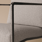 Metal Accent Chair