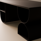 Metal Coffee Table | Minimalist Geometric Design