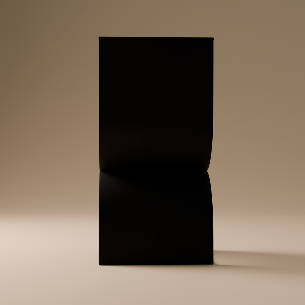 Metal Side Table | Minimalist Geometric Design