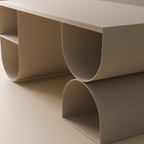 Metal Coffee Table | Minimalist Geometric Design