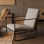 Metal Accent Chair