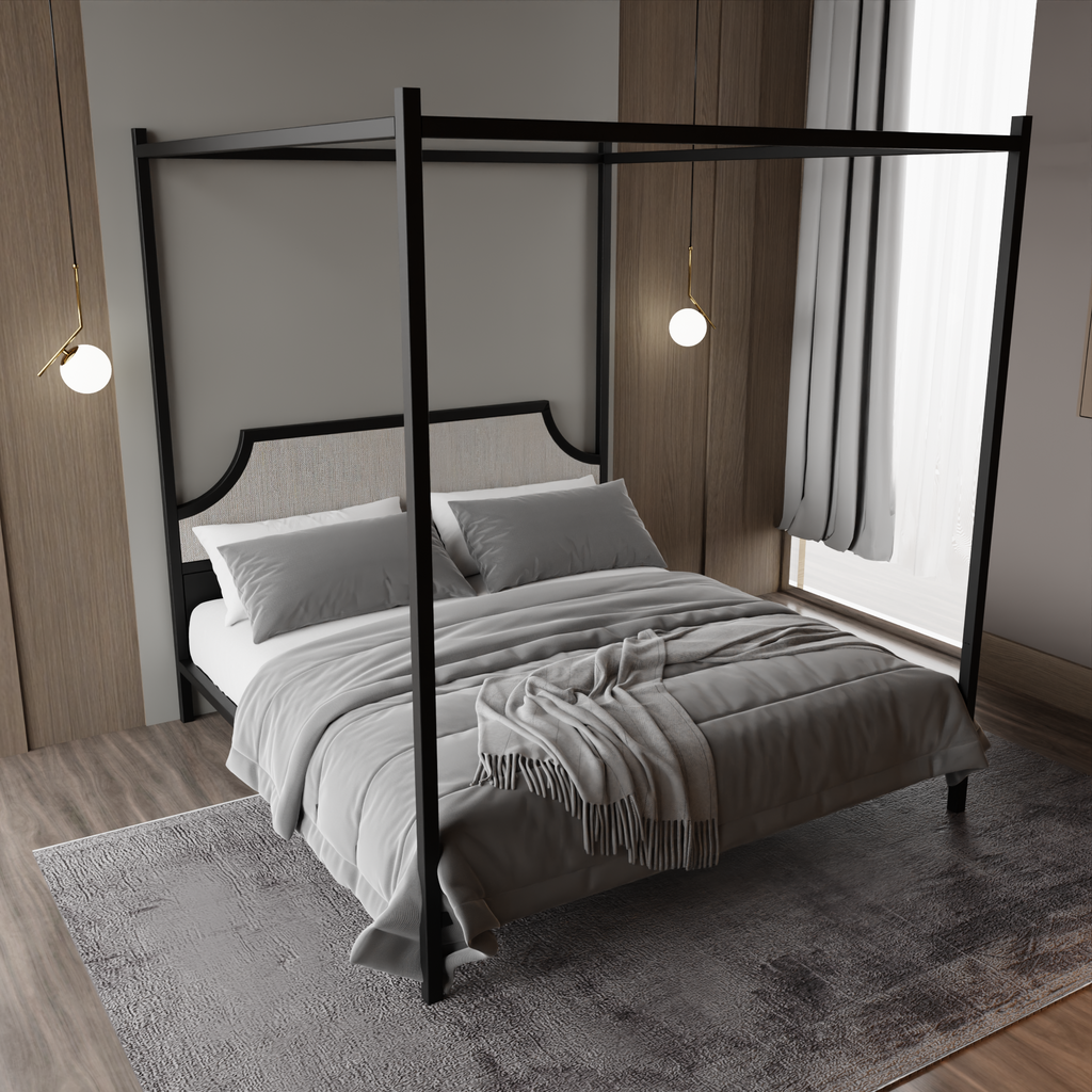 Metal Canopy Bed